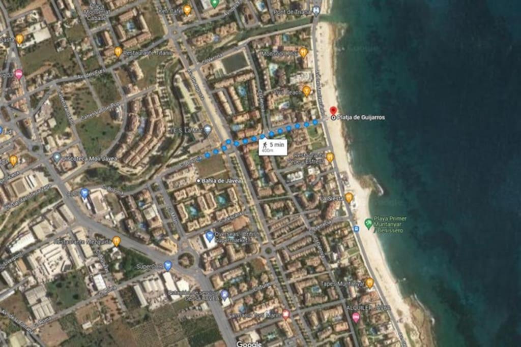 Javea Beach Blue House Zewnętrze zdjęcie