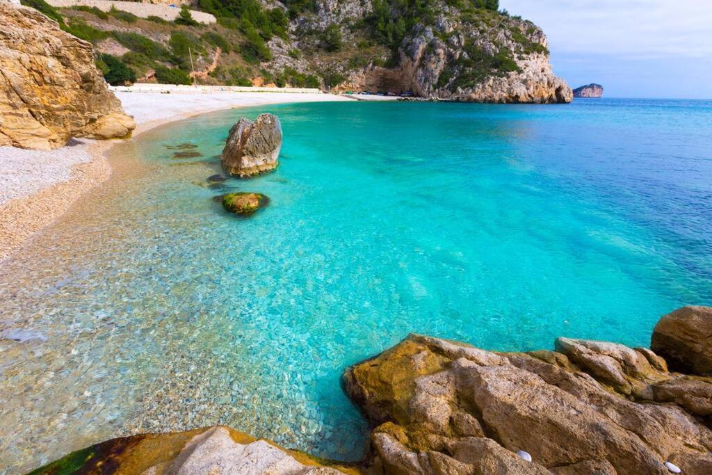 Javea Beach Blue House Zewnętrze zdjęcie