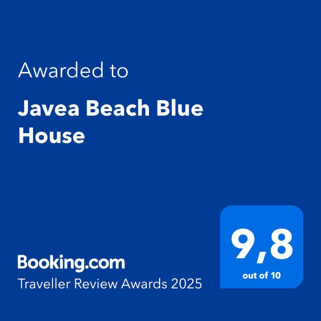 Javea Beach Blue House Zewnętrze zdjęcie